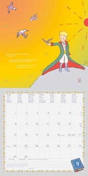 Der Kleine Prinz 2025 - Wand-Kalender - Broschüren-Kalender - 30x30 - 30x60 geöffnet - Kinder-Kalender - Illustrationen - Illustrationen 9