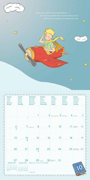 Der Kleine Prinz 2025 - Wand-Kalender - Broschüren-Kalender - 30x30 - 30x60 geöffnet - Kinder-Kalender - Illustrationen - Illustrationen 10