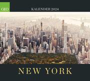 GEO SAISON: New York 2024 - Wand-Kalender - Reise-Kalender - Poster-Kalender - 50x45