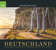 GEO Deutschland 2025 - Wand-Kalender - Poster-Kalender - Landschafts-Fotografie - 50x45