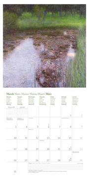 Gustav Klimt 2025 - Wand-Kalender - Broschüren-Kalender - 30x30 - 30x60 geöffnet - Kunst-Kalender - Abbildung 3