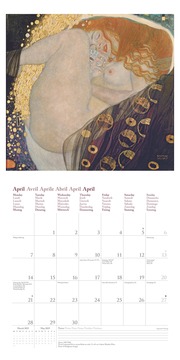 Gustav Klimt 2025 - Wand-Kalender - Broschüren-Kalender - 30x30 - 30x60 geöffnet - Kunst-Kalender - Abbildung 4