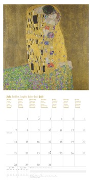 Gustav Klimt 2025 - Wand-Kalender - Broschüren-Kalender - 30x30 - 30x60 geöffnet - Kunst-Kalender - Abbildung 7