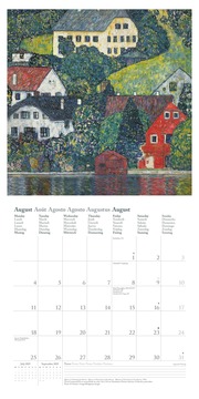 Gustav Klimt 2025 - Wand-Kalender - Broschüren-Kalender - 30x30 - 30x60 geöffnet - Kunst-Kalender - Abbildung 8