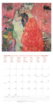 Gustav Klimt 2025 - Wand-Kalender - Broschüren-Kalender - 30x30 - 30x60 geöffnet - Kunst-Kalender - Abbildung 9