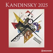 Kandinsky 2025 - Wand-Kalender - Broschüren-Kalender - 30x30 - 30x60 geöffnet - Kunst-Kalender