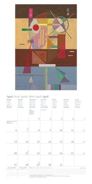 Kandinsky 2025 - Wand-Kalender - Broschüren-Kalender - 30x30 - 30x60 geöffnet - Kunst-Kalender - Illustrationen 4
