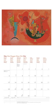 Kandinsky 2025 - Wand-Kalender - Broschüren-Kalender - 30x30 - 30x60 geöffnet - Kunst-Kalender - Illustrationen 5