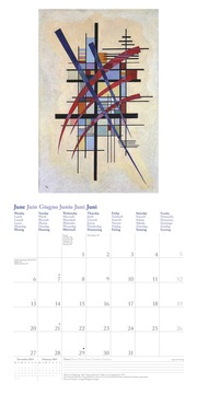 Kandinsky 2025 - Wand-Kalender - Broschüren-Kalender - 30x30 - 30x60 geöffnet - Kunst-Kalender - Illustrationen 6