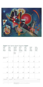 Kandinsky 2025 - Wand-Kalender - Broschüren-Kalender - 30x30 - 30x60 geöffnet - Kunst-Kalender - Illustrationen 8