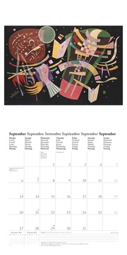Kandinsky 2025 - Wand-Kalender - Broschüren-Kalender - 30x30 - 30x60 geöffnet - Kunst-Kalender - Illustrationen 9