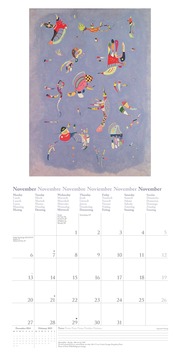 Kandinsky 2025 - Wand-Kalender - Broschüren-Kalender - 30x30 - 30x60 geöffnet - Kunst-Kalender - Illustrationen 11