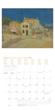 Vincent van Gogh 2025 - Wand-Kalender - Broschüren-Kalender - 30x30 - 30x60 geöffnet - Kunst-Kalender - Abbildung 3