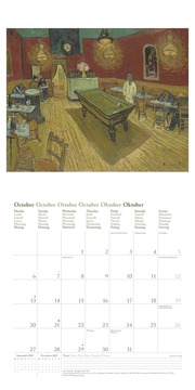 Vincent van Gogh 2025 - Wand-Kalender - Broschüren-Kalender - 30x30 - 30x60 geöffnet - Kunst-Kalender - Abbildung 10