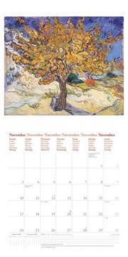 Vincent van Gogh 2025 - Wand-Kalender - Broschüren-Kalender - 30x30 - 30x60 geöffnet - Kunst-Kalender - Abbildung 11