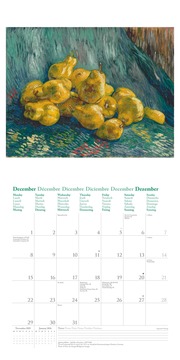 Vincent van Gogh 2025 - Wand-Kalender - Broschüren-Kalender - 30x30 - 30x60 geöffnet - Kunst-Kalender - Abbildung 12