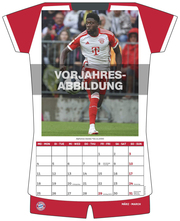 FC Bayern München 2025 - Trikotkalender - Wand-Kalender - Fan-Kalender - Fußball-Kalender - 34,1x42 - Sport - Abbildung 3
