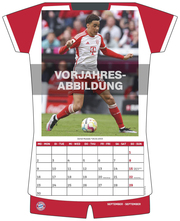 FC Bayern München 2025 - Trikotkalender - Wand-Kalender - Fan-Kalender - Fußball-Kalender - 34,1x42 - Sport - Abbildung 9