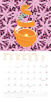 Sweet & Wild 2025 - Wand-Kalender - Broschüren-Kalender - 30x30 - 30x60 geöffnet - Design - Illustrationen - Illustrationen 10