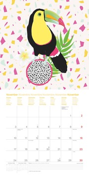 Sweet & Wild 2025 - Wand-Kalender - Broschüren-Kalender - 30x30 - 30x60 geöffnet - Design - Illustrationen - Illustrationen 11