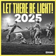11FREUNDE - Let There Be Light! 2025, Fußballstadienkalender im Format 30x30 cm( 30x60cm geöffnet), Sport & Events, Stadionerlebnis