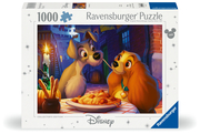 Ravensburger Puzzle 12000003 - Susi und Strolch - 1000 Teile Disney Puzzle für Erwachsene und Kinder ab 14 Jahren
