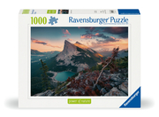 Ravensburger Puzzle 12000033 - Abends in den Rocky Mountains - 1000 Teile Puzzle für Erwachsene und Kinder ab 14 Jahren, Puzzle mit Landschaft und Natur