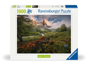 Ravensburger Puzzle 12000074 - Malerische Stimmung im Vallée - 1000 Teile Puzzle für Erwachsene und Kinder ab 14 Jahren, Puzzle mit Landschafts-Motiv