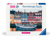 Ravensburger Puzzle Scandinavian Places 12000111 - Kopenhagen, Dänemark - 1000 Teile Puzzle für Erwachsene und Kinder ab 14 Jahren