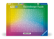 Ravensburger Puzzle 12000146 - Krypt Puzzle Gradient - Schweres Puzzle für Erwachsene und Kinder ab 14 Jahren, mit 631 Teilen