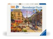 Ravensburger Puzzle 12000198 - Spaziergang durch Paris - 500 Teile Puzzle für Erwachsene und Kinder ab 10 Jahren, Puzzle mit Stadt-Motiv