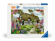 Ravensburger Puzzle 12000199 - Verträumtes Cottage - 500 Teile Puzzle für Erwachsene und Kinder ab 10 Jahren