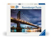 Ravensburger Puzzle 12000224 - New York - die Stadt, die niemals schläft - 500 Teile Puzzle für Erwachsene und Kinder ab 12 Jahren