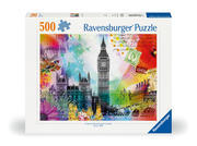 Ravensburger Puzzle 12000309 Grüße aus London 500 Teile Puzzle