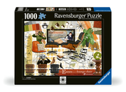 Ravensburger Puzzle 12000399 - Eames Design Klassiker - 1000 Teile Eames Puzzle für Erwachsene und Kinder ab 14 Jahren