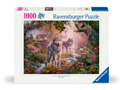 Ravensburger Puzzle 12000465 - Wolffamilie im Sommer - 1000 Teile Puzzle für Erwachsene und Kinder ab 14 Jahren, Puzzle mit Wölfen