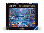Ravensburger Puzzle 12000478 - Im Zauber des Mondlichts - 500 Teile Puzzle für Erwachsene und Kinder ab 10 Jahren Leuchtpuzzle, Leuchtet im Dunkeln