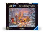 Ravensburger Puzzle 12000481 - Funkelnde Weihnachten - 500 Teile Puzzle für Erwachsene und Kinder ab 12 Jahren