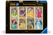 Ravensburger Puzzle 12000497 - Nouveau Art Prinzessinnen - 1000 Teile Disney Puzzle für Erwachsene und Kinder ab 14 Jahren