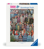 Ravensburger Puzzle 12000520 - Danzig in Polen - 1000 Teile Puzzle für Erwachsene und Kinder ab 14 Jahren, Puzzle mit Stadt-Motiv