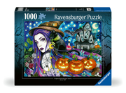 Ravensburger Puzzle 12000564 - Halloween - 1000 Teile Puzzle für Erwachsene und Kinder ab 14 Jahren