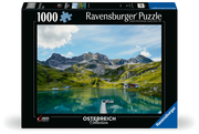 Ravensburger Puzzle 12000596 - Zürser See in Vorarlberg - 1000 Teile Puzzle für Erwachsene und Kinder ab 14 Jahren