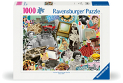 Ravensburger Puzzle 12000618 - Die 50er Jahre - 1000 Teile Puzzle für Erwachsene ab 14 Jahren