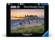 Ravensburger Puzzle 12000644 - Ostseebad Ahlbeck, Usedom - 1000 Teile Puzzle für Erwachsene und Kinder ab 14 Jahren, Puzzle mit Strand-Motiv