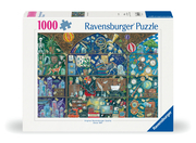 Ravensburger Puzzle 12000785 Das Kuriositätenkabinett - 1000 Teile Puzzle für Erwachsene ab 14 Jahren