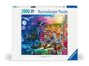 Ravensburger Puzzle 12000803 - Farbenfrohe Cinque Terre - 2000 Teile Puzzle für Erwachsene ab 14 Jahren
