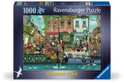 Ravensburger Puzzle 12000814 - Riverside Town - 1000 Teile Puzzle für Erwachsene und Kinder ab 14 Jahren
