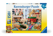 Ravensburger Kinderpuzzle - 12000865 Verspielte Welpen - 150 Teile XXL Puzzle für Kinder ab 7 Jahren