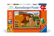 Ravensburger Kinderpuzzle 12001029 - Der König der Löwen - 2x24 Teile Disney Puzzle für Kinder ab 4 Jahren