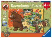 Ravensburger Kinderpuzzle 12001050 - Grüffelo im Wald - 2x24 Teile Grüffelo Puzzle für Kinder ab 4 Jahren